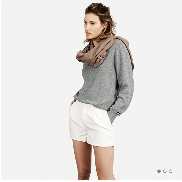 Everlane Pants - Everlane 🤍 Pleated Short in White